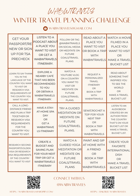 Winter Getaway Planning Challenge