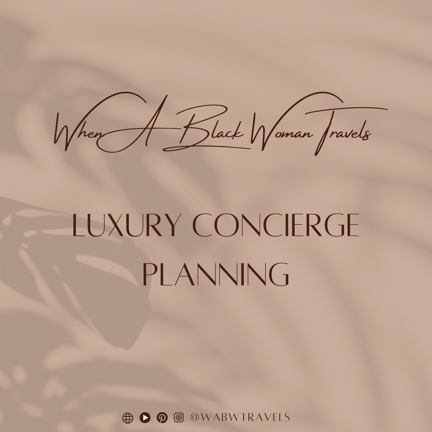 Luxury Concierge Planning