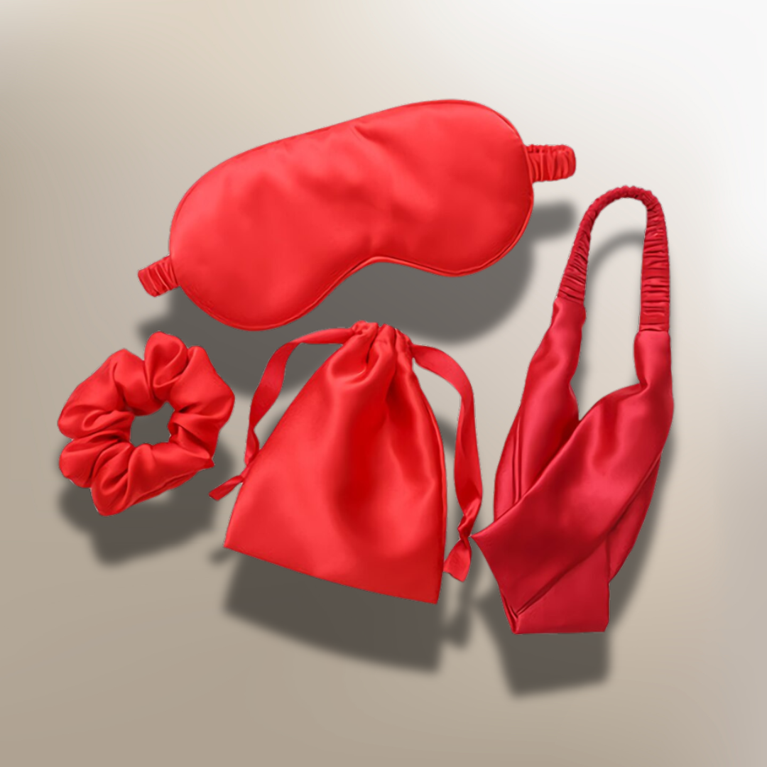 Parisian Faux Silk Nap Sac