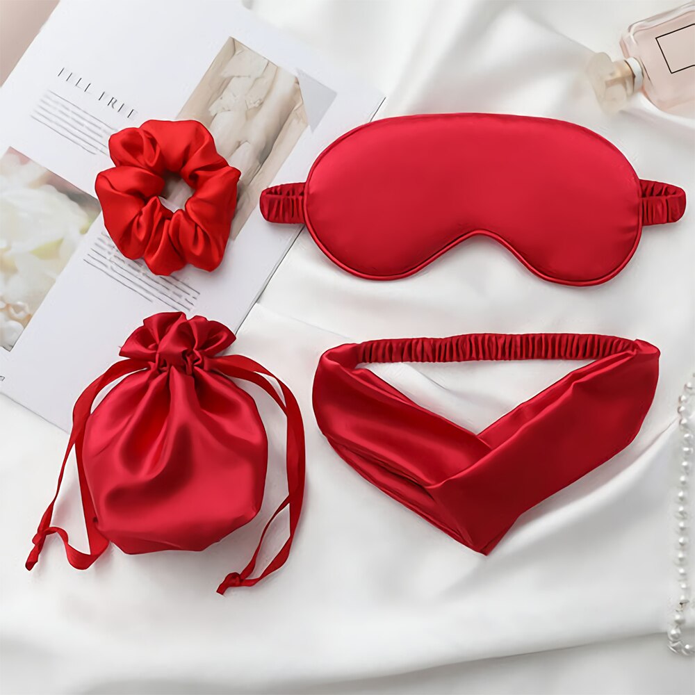 Parisian Faux Silk Nap Sac