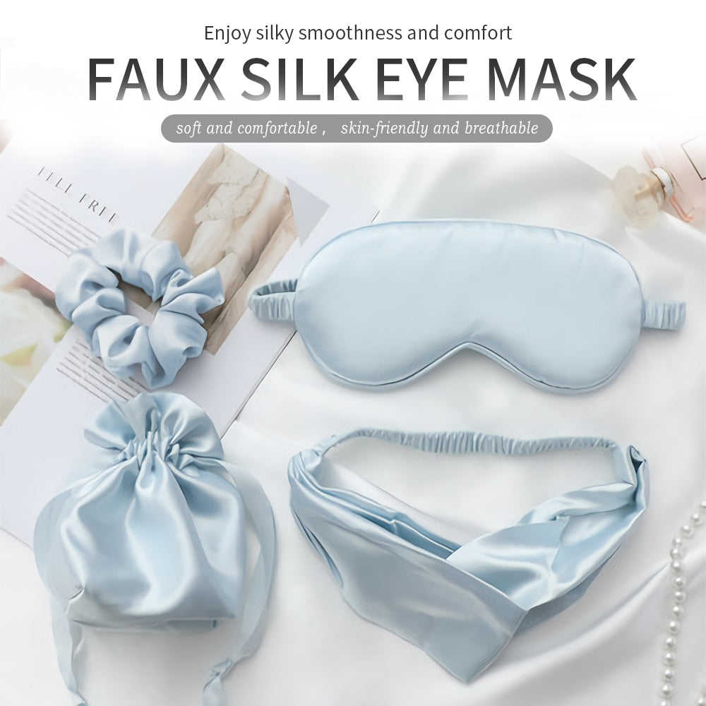 Parisian Faux Silk Nap Sac