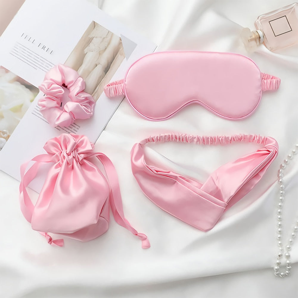 Parisian Faux Silk Nap Sac