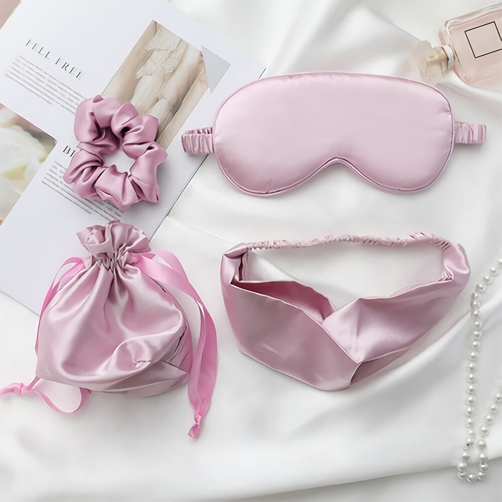 Parisian Faux Silk Nap Sac