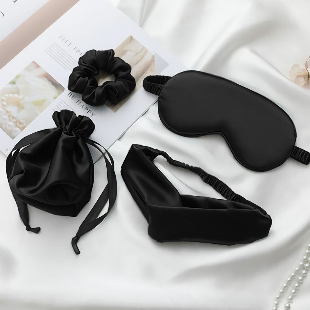 Parisian Faux Silk Nap Sac