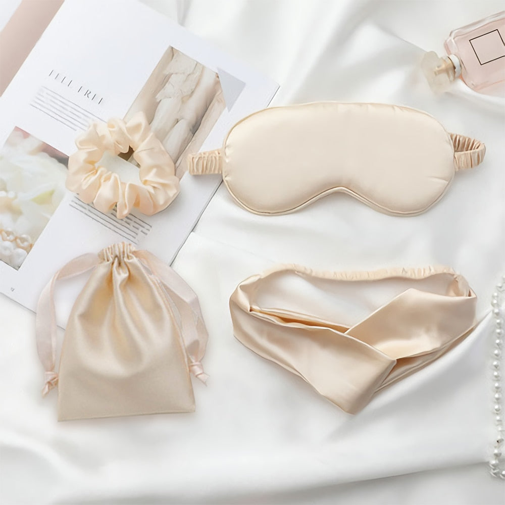 Parisian Faux Silk Nap Sac