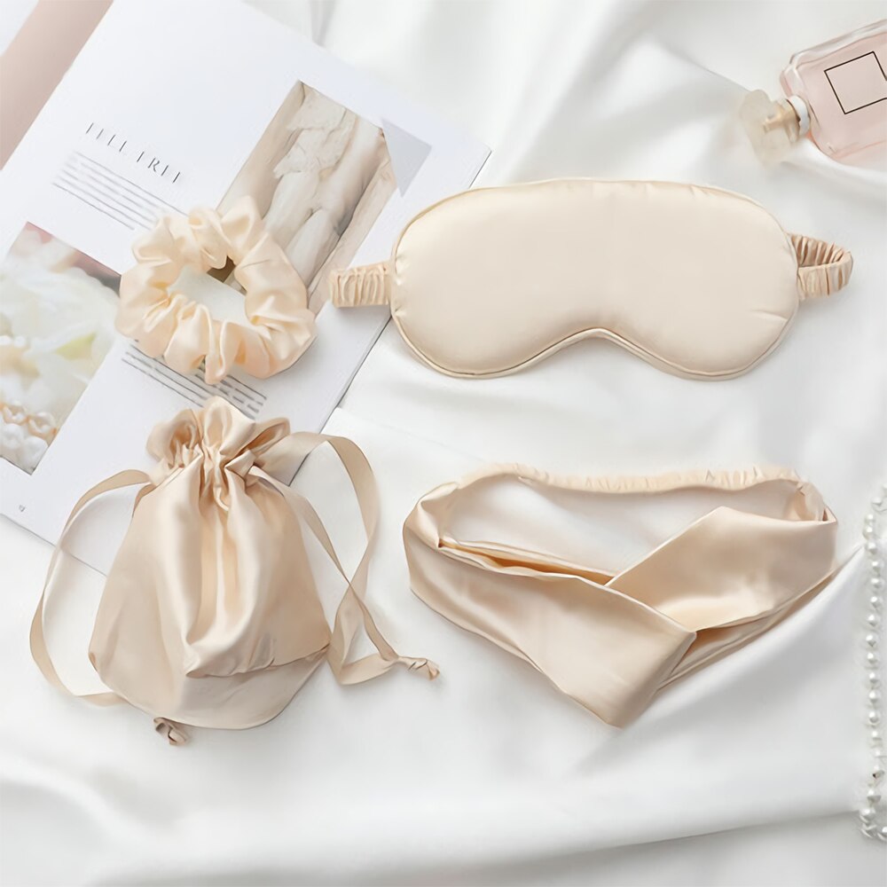Parisian Faux Silk Nap Sac